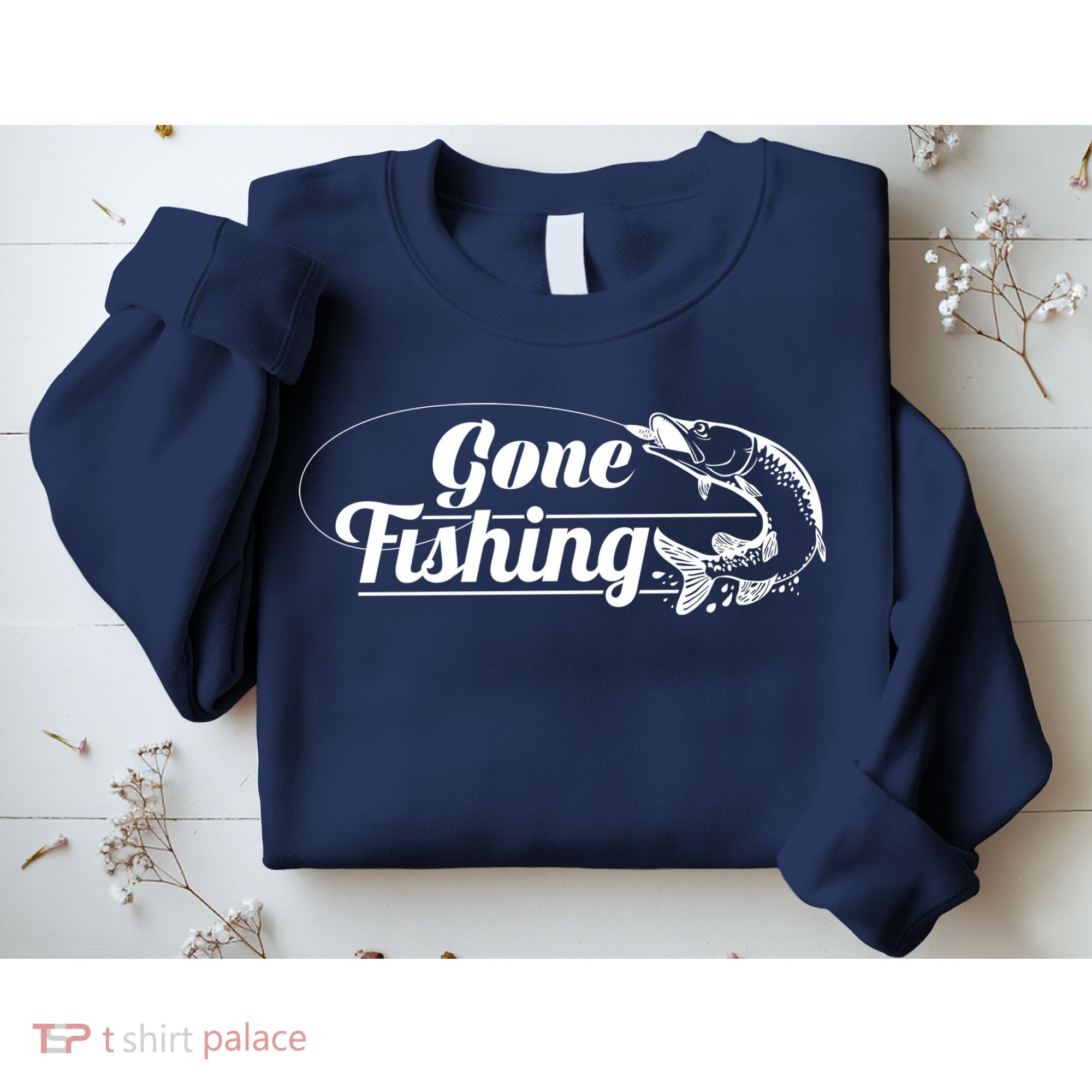 Gone Fishing Logo Sweatshirt