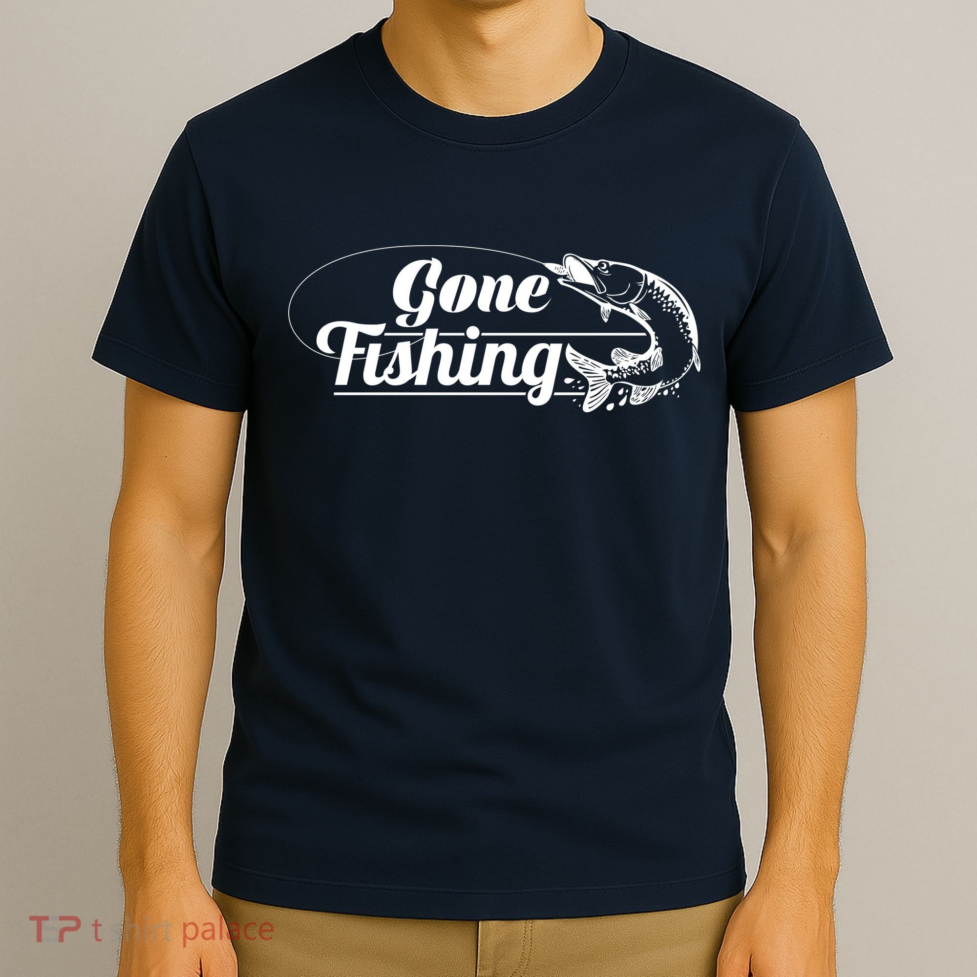 Gone Fishing Logo T-Shirt