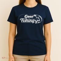 Gone Fishing Logo T-Shirt thumb 4