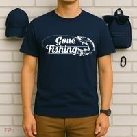 Gone Fishing Logo T-Shirt thumb 6