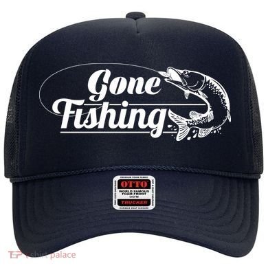 Gone Fishing Logo Hat