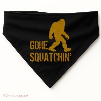 Gone Squatchhin USA-Made Doggie Bandana