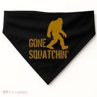 Gone Squatchhin USA-Made Doggie Bandana thumb 0