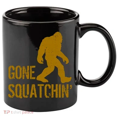Gone Squatchhin 11oz C Handle Ceramic Mug