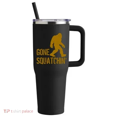 Gone Squatchhin 40oz Vacuum Insulated Stainless Steel Travel Tumbler