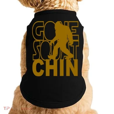 Gone Squatchhin Funny Sasquatch Doggie Tank