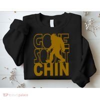 Gone Squatchhin Funny Sasquatch Sweatshirt thumb 2