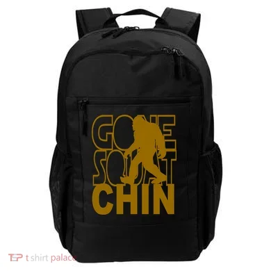 Gone Squatchhin Funny Sasquatch Backpack
