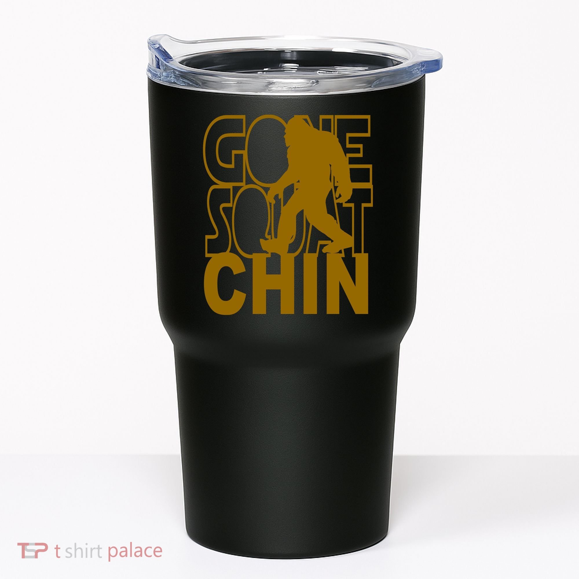 Gone Squatchhin Funny Sasquatch Tumbler