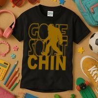 Gone Squatchhin Funny Sasquatch Kids T-Shirt thumb 3
