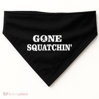 Gone Squatchhin Logo USA-Made Doggie Bandana thumb 0