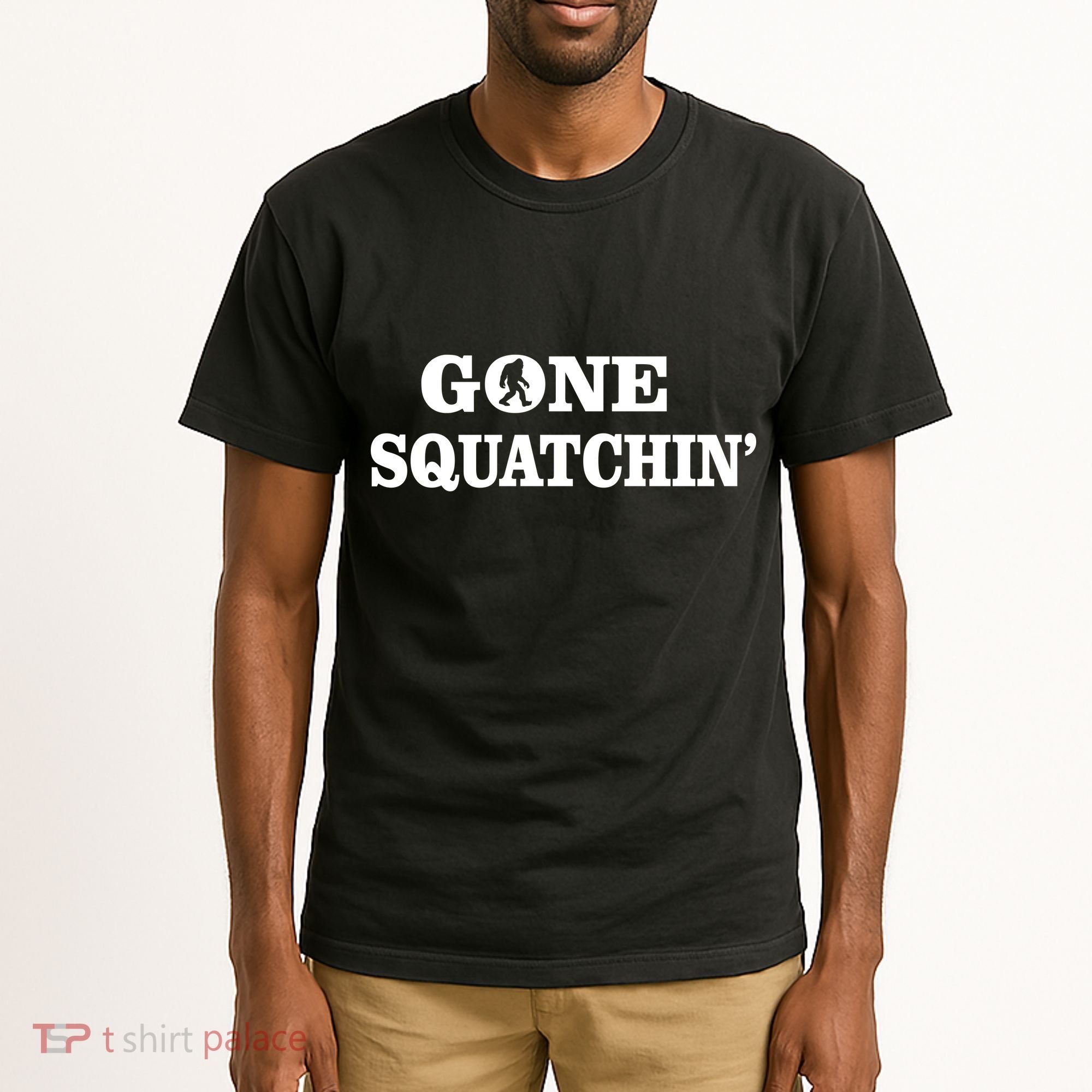 Gone Squatchhin Logo Tall T-Shirt
