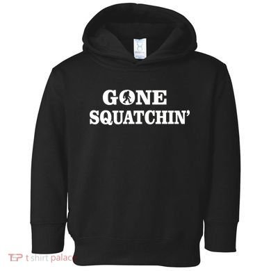 Gone Squatchhin Logo Toddler Hoodie