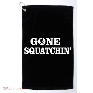 Gone Squatchhin Logo Golf Towel