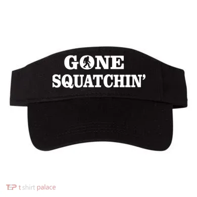 Gone Squatchhin Logo Visor