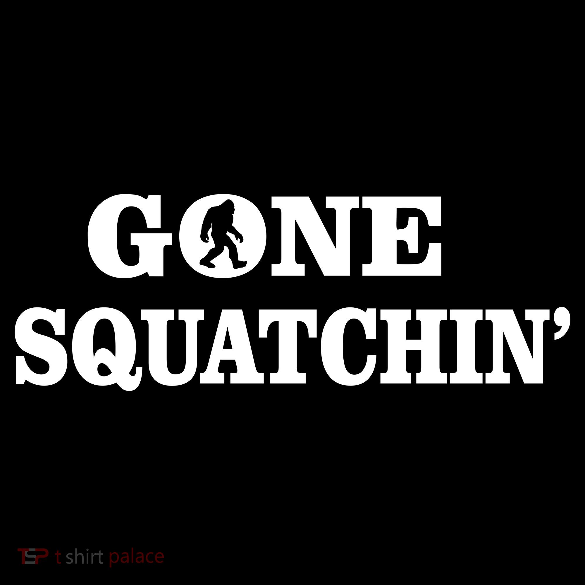 Gone Squatchhin Logo Visor