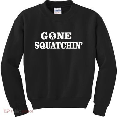Gone Squatchhin Logo Kids Sweatshirt