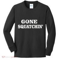 Gone Squatchhin Logo Kids Long Sleeve Shirt thumb 0