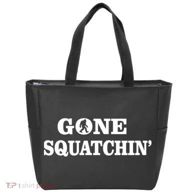 Gone Squatchhin Logo Tote Bag