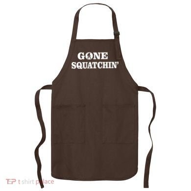 Gone Squatchhin Logo Apron