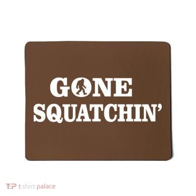 Gone Squatchhin Logo Mousepad