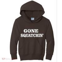 Gone Squatchhin Logo Kids Hoodie thumb 0