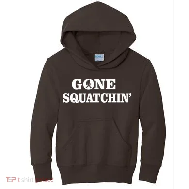 Gone Squatchhin Logo Kids Hoodie
