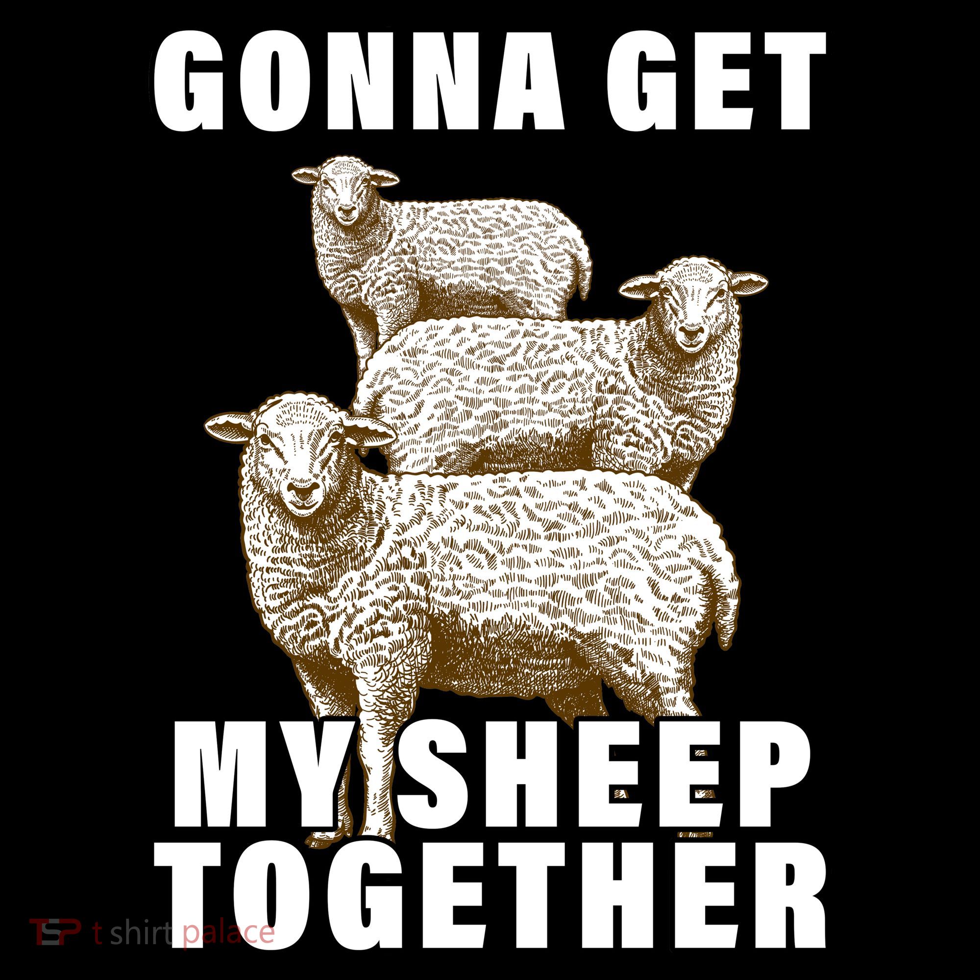 Gonna Get My Sheep Together Ornament
