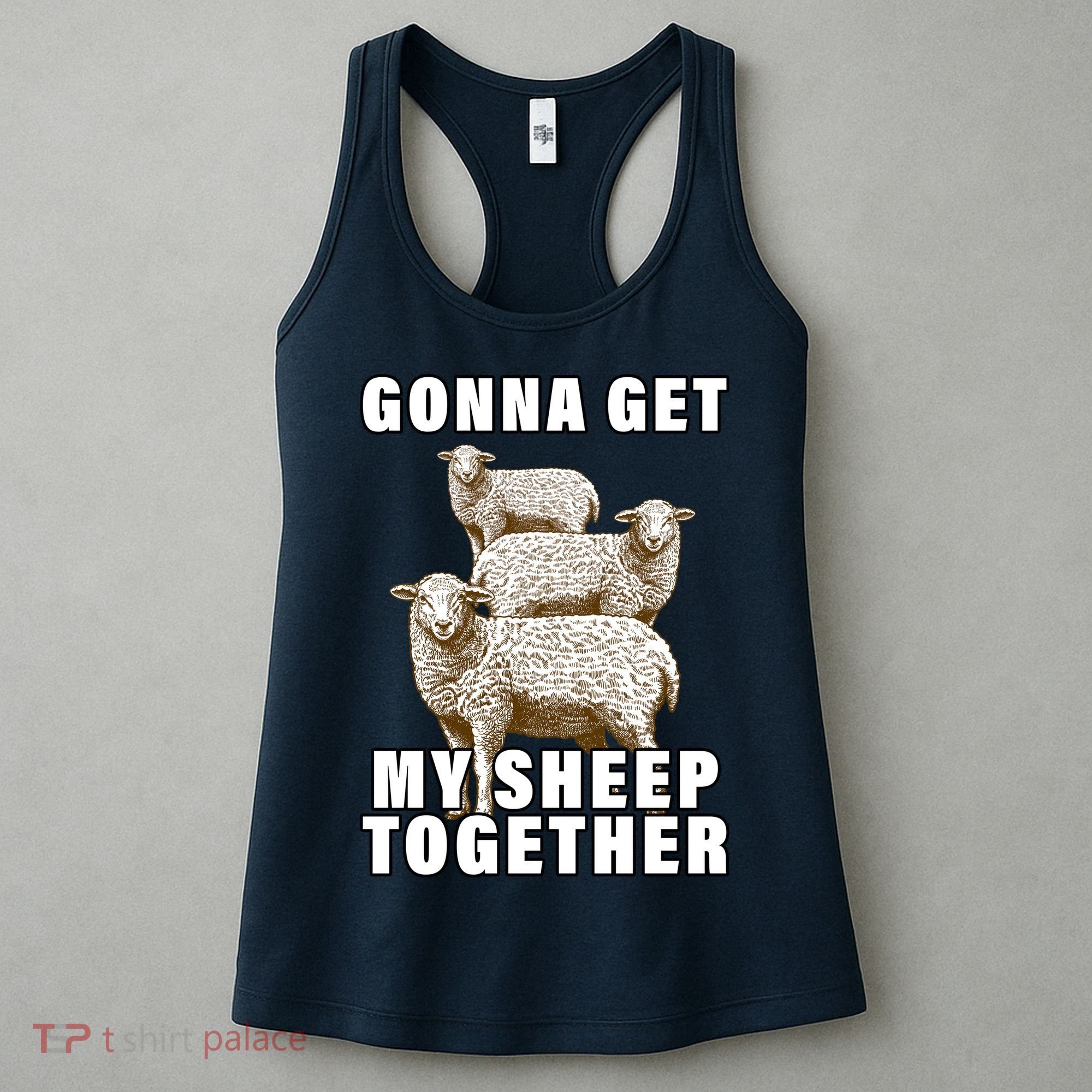 Gonna Get My Sheep Together Women's Tank Top
