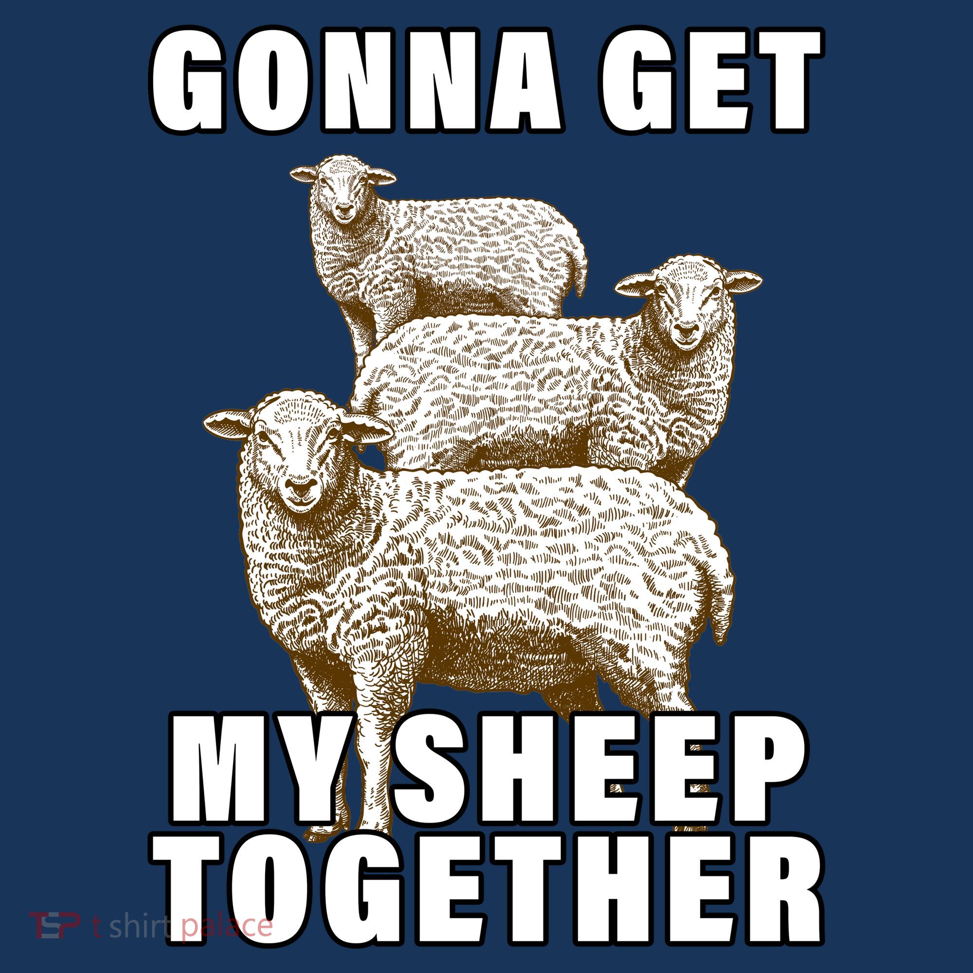 Gonna Get My Sheep Together Baby Bodysuit