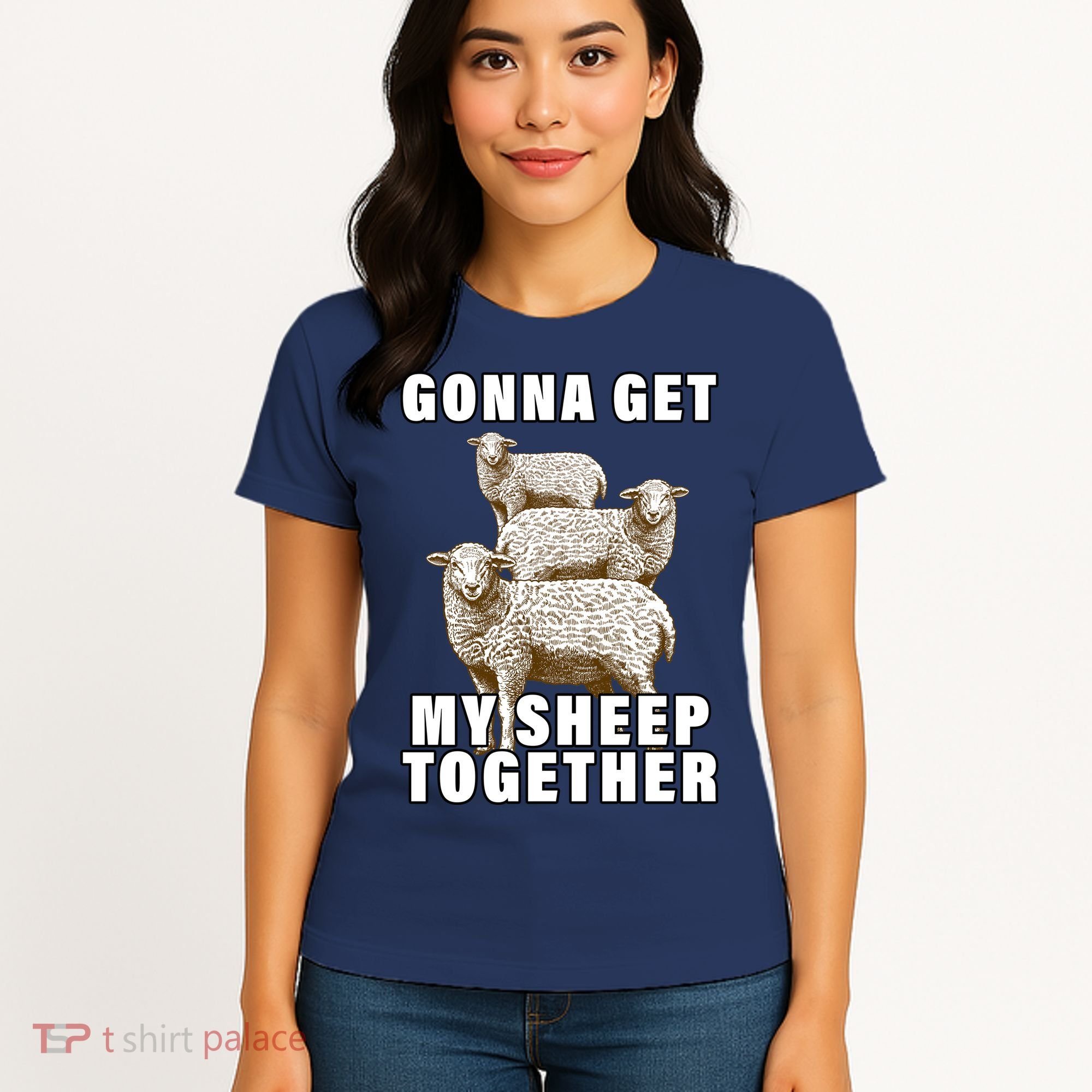 Gonna Get My Sheep Together Women's T-Shirt