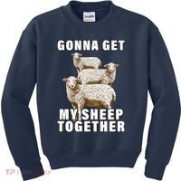 Gonna Get My Sheep Together Kids Sweatshirt thumb 0