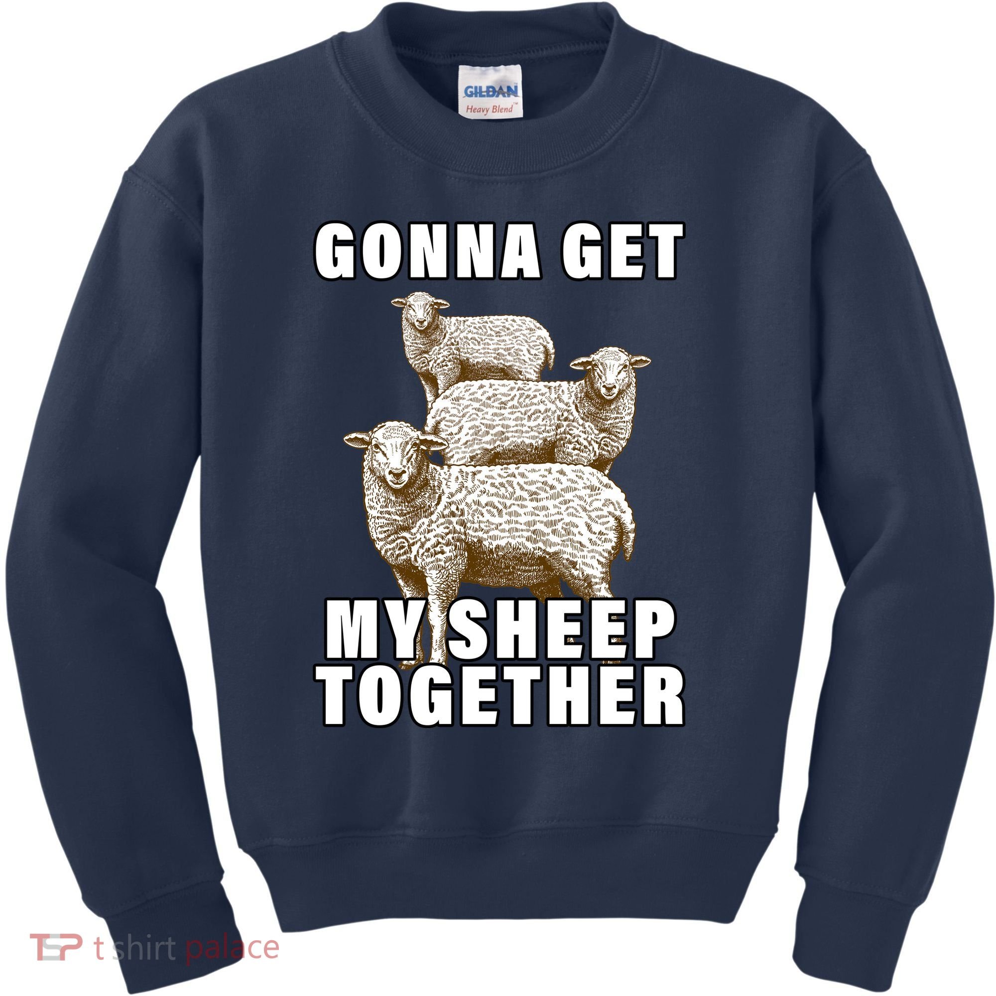 Gonna Get My Sheep Together Kids Sweatshirt