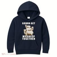 Gonna Get My Sheep Together Kids Hoodie thumb 0