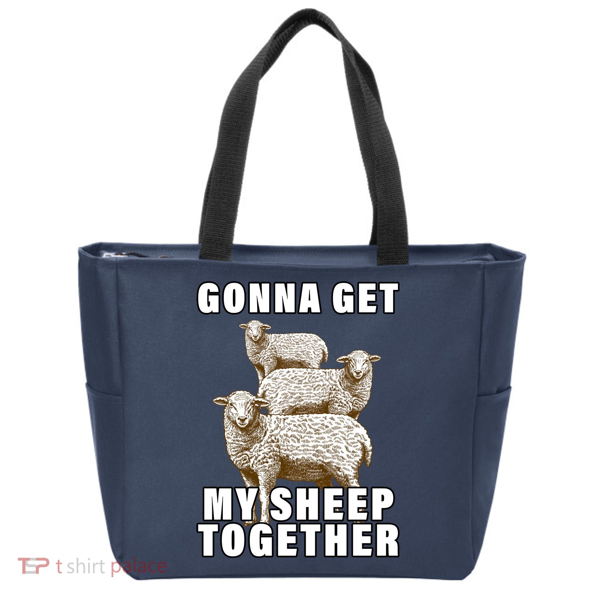 Gonna Get My Sheep Together Tote Bag