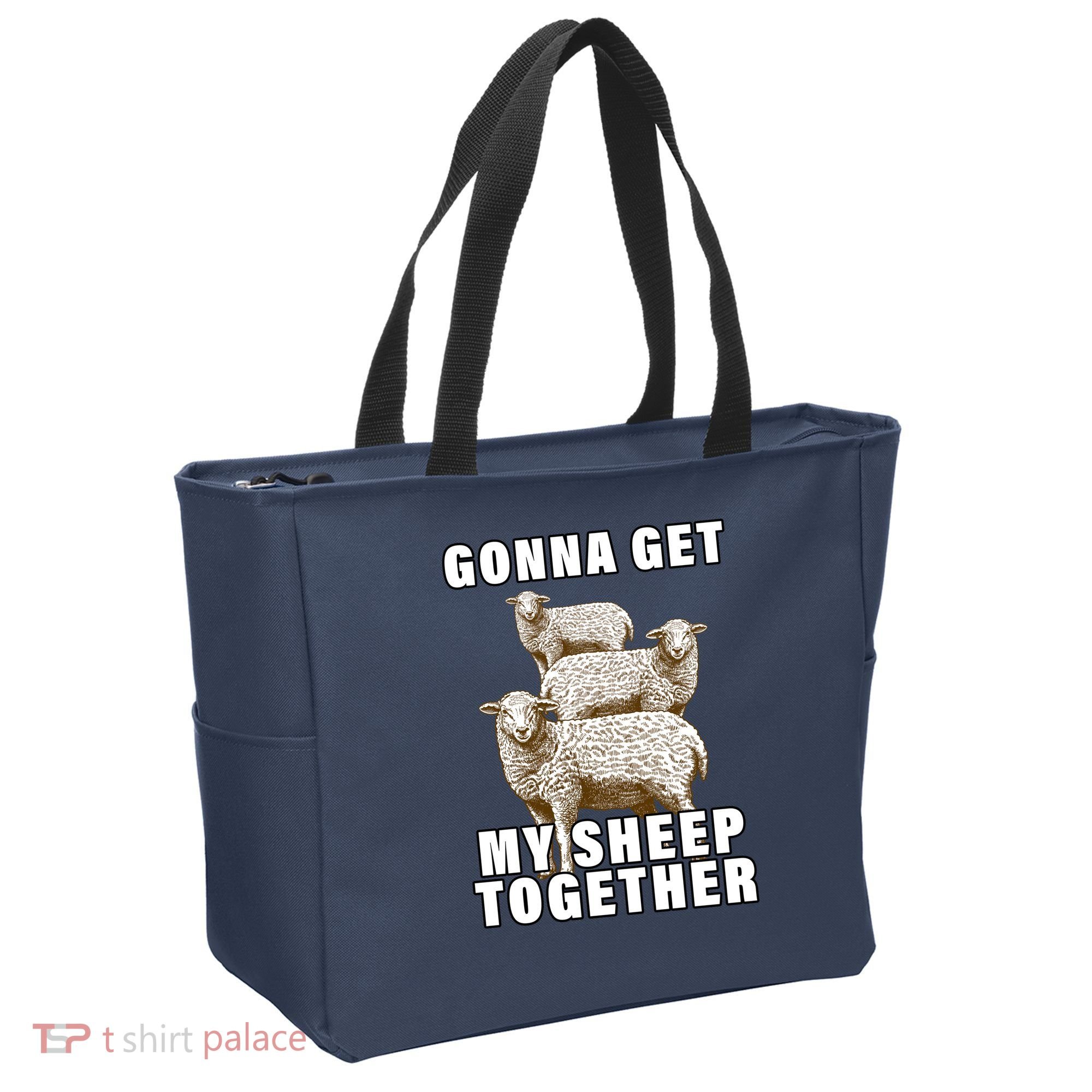 Gonna Get My Sheep Together Tote Bag