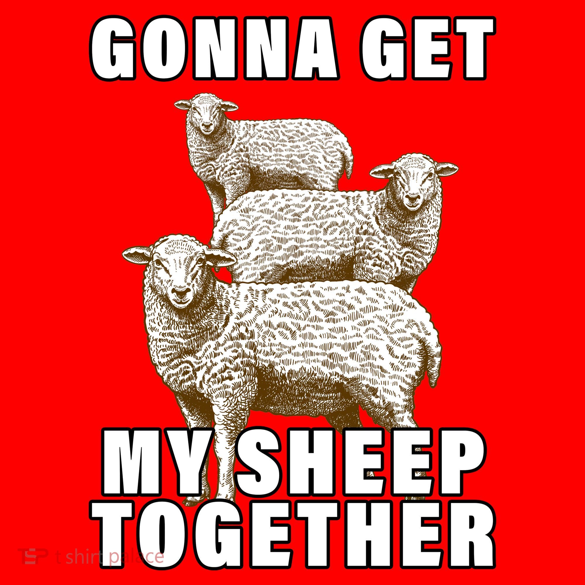 Gonna Get My Sheep Together Santa Hat
