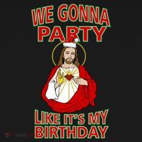 Gonna Party Like It's My Birthday Jesus Bucket Hat thumb 4