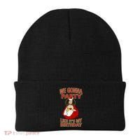 Gonna Party Like It's My Birthday Jesus Beanie thumb 0