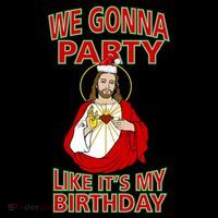 Gonna Party Like It's My Birthday Jesus Women's Hoodie thumb 2