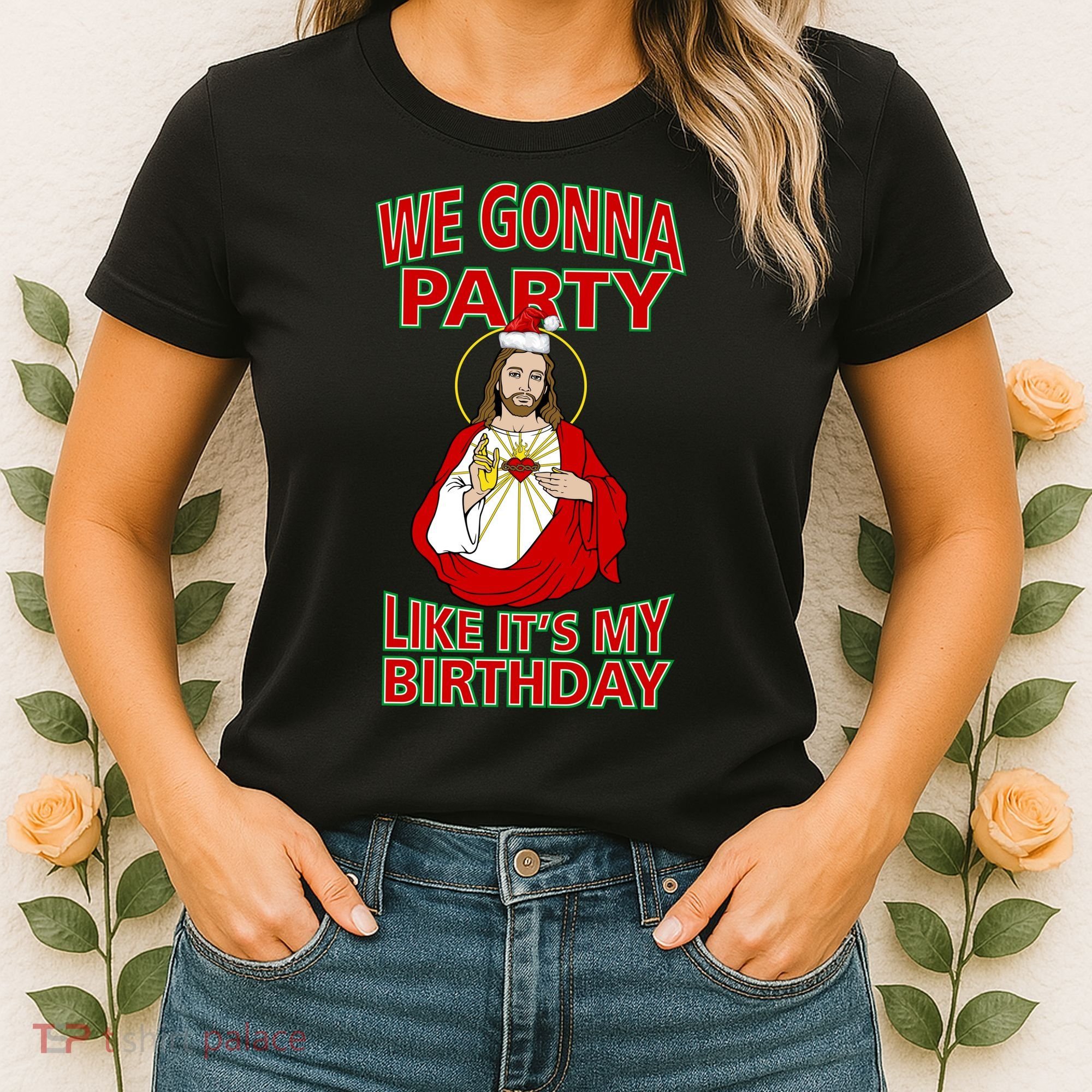 Gonna Party Like It's My Birthday Jesus Women's T-Shirt