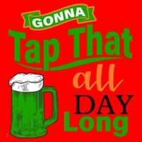 Gonna Tap That All Day Long Santa Hat thumb 1