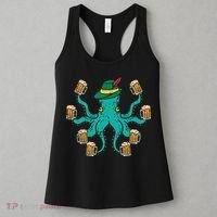 German Octopus Oktoberfest Funny Bavarian Festival Women's Tank Top thumb 3
