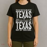 Girl Out Of Texas Hometown Home Texas T-Shirt thumb 4