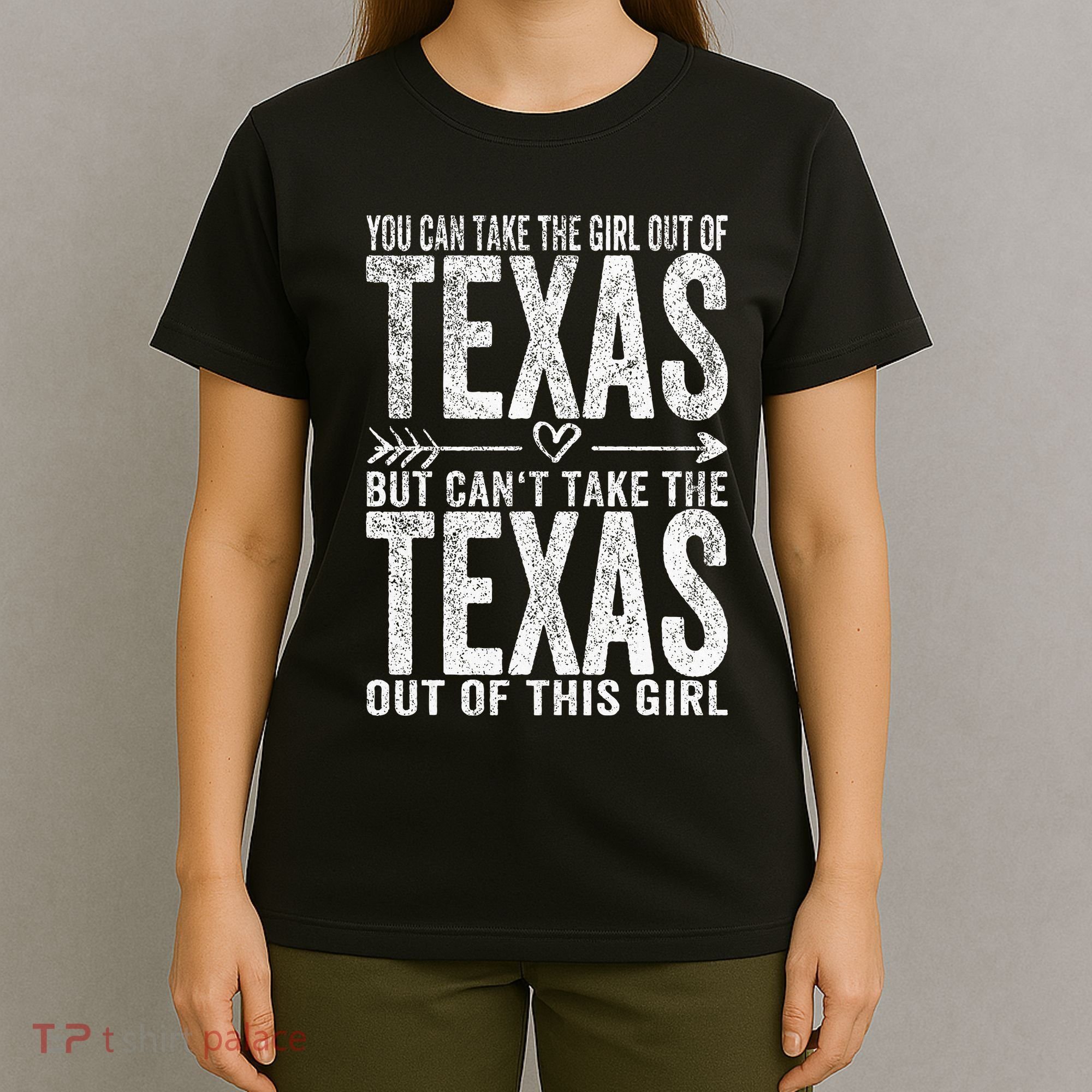 Girl Out Of Texas Hometown Home Texas T-Shirt