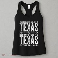 Girl Out Of Texas Hometown Home Texas Women's Tank Top thumb 3