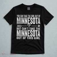Girl Out Of Minnesota Hometown Home Minnesota T-Shirt thumb 5