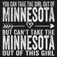 Girl Out Of Minnesota Hometown Home Minnesota T-Shirt thumb 7