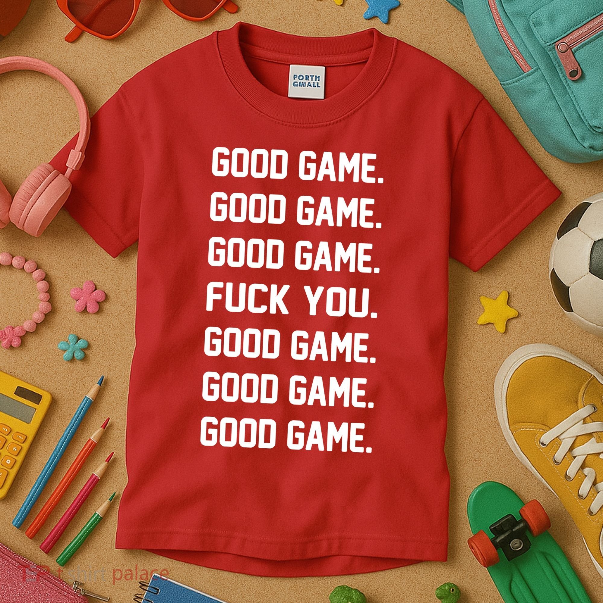 Good Game F You Kids T-Shirt