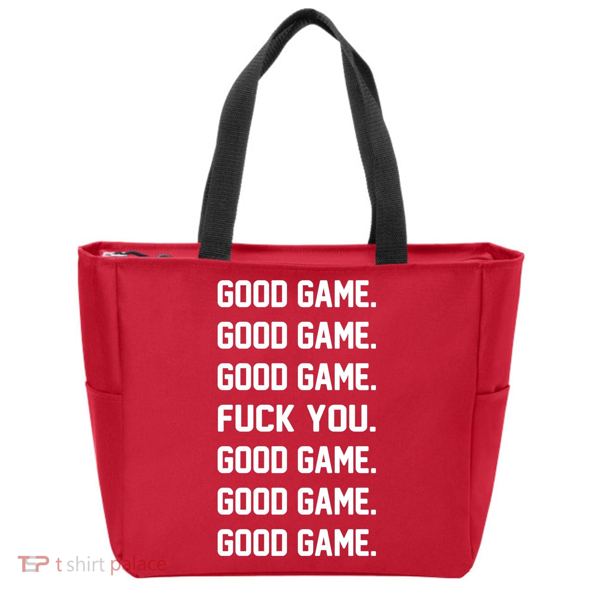 Good Game F You Tote Bag